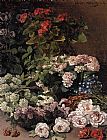 Claude Monet Spring Flowers painting